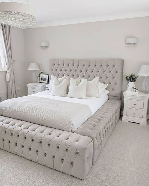 Luxury Princess Grand Upholstered Bed Frame – Double, King & Super King - Image 4