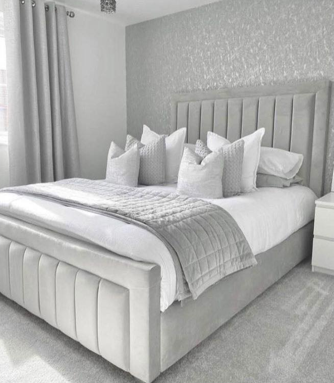 Mayfair Bumper Upholstered Bed Frame – Single, Double, King & Super King - Image 4